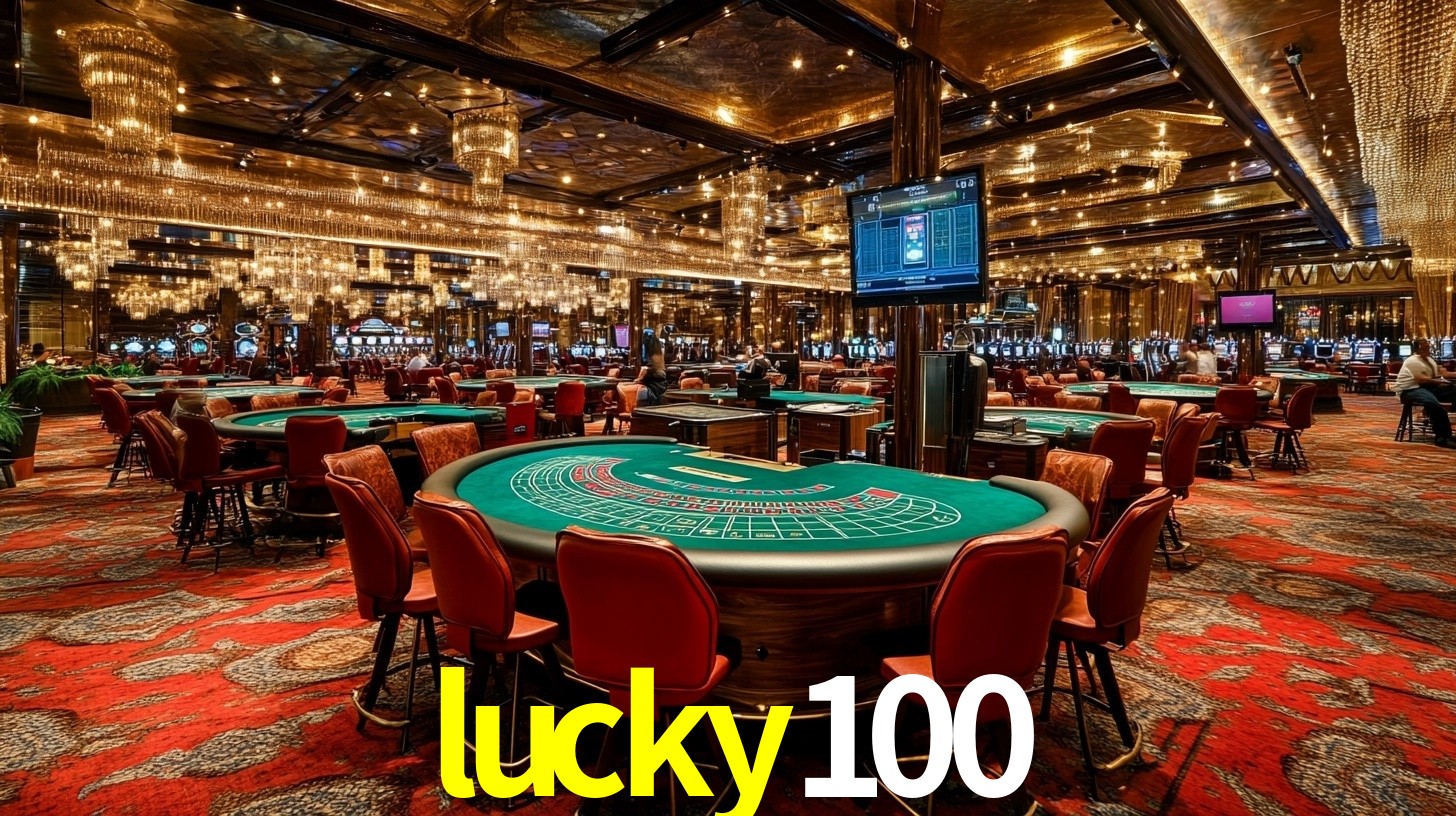 lucky100: Jogos de Caça-Níqueis-Altas Recompensas, Roleta-Velocidade, Blackjack-Desafios Máximos