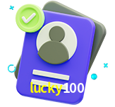 Tornar-se um membro do lucky100 é muito simples