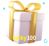Receba seus bônus de boas-vindas no lucky100